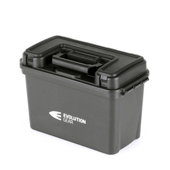 4 x Large Ammunition Case Weatherproof Ammo Box / Dry Box in Black