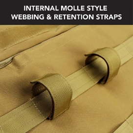 55" Double Rifle Bag - Desert Tan