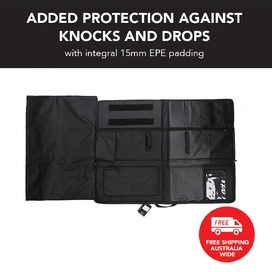 Black Rifle Hard Gun Case + Shooting Range Mat Bundle (No Foam)