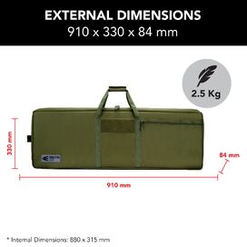 36" Double Rifle Bag - Olive Drab