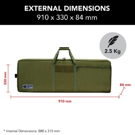 36" Double Rifle Bag - Olive Drab