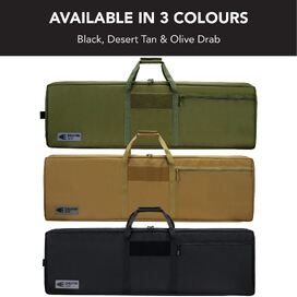 36" Double Rifle Bag - Black