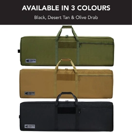 36" Double Rifle Bag - Black