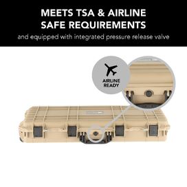 HD Series Rifle Hard Gun Case M - Desert Tan
