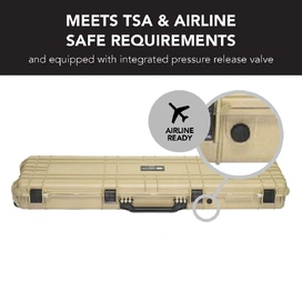 HD Series Rifle Hard Gun Case L - Desert Tan