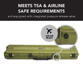 HD Series Rifle Hard Gun Case L - Olive Drab