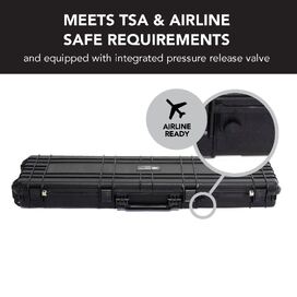 HD Series Rifle Hard Gun Case XL - Black