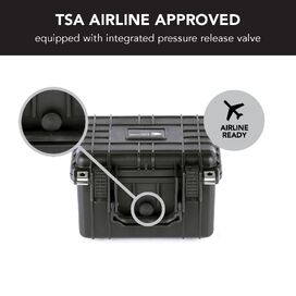 HD Series Utility Hard Case for Cameras & Drones 3525 - Black