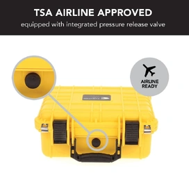 HD Series Utility Camera & Drone Hard Case 3530 - Yellow