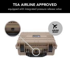 HD Series Utility Camera & Drone Hard Case - Desert Tan