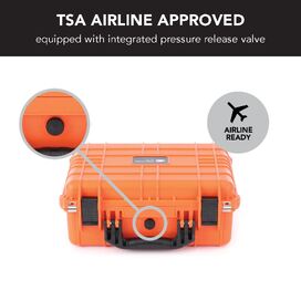 HD Series Utility Camera & Drone Hard Case - Hi Vis Orange
