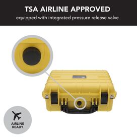 HD Series Utility Camera & Drone Hard Case - Yellow