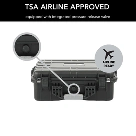 3550 HD Series Utility Camera & Drone Hard Case - Black