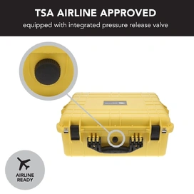 3560 HD Series Utility Hard Case - Yellow