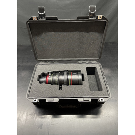 3730 Hard Case and Canon 20-50mm Flex Zoom Lens with Laser Cut Foam Insert