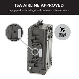 HD Series Trolley Camera & Drone Hard Case 5510 With Foam Systems