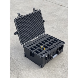 Taser 7 x16 & Batteries x22 Custom Foam Insert in 5520 Hard case