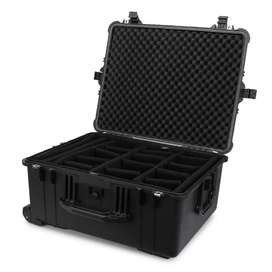 HD Series 5530 Trolley Camera & Drone Hard Case with Padded Dividers - Black