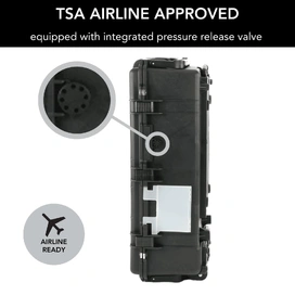 5540 Camera & Drone Hard Trolley Case - Black