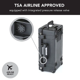 5610 Lite Series Trolley Hard Case in Black