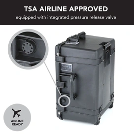 5640 Lite Series Trolley Hard Case in Black