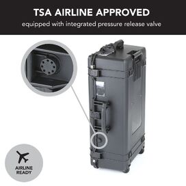 5660 Lite Series Trolley Hard Case in Black