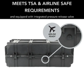 HD Series 7550 Cargo Case with Foam - Black