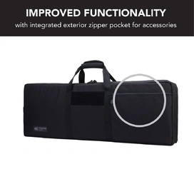 36" Double Rifle Bag - Black