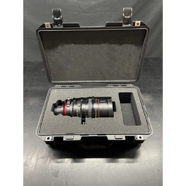 3730 Hard Case and Canon 20-50mm Flex Zoom Lens with Laser Cut Foam Insert