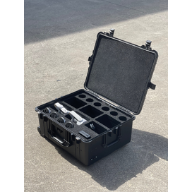 Meta Quest 3/3s VR Headsets Custom Foam Insert and Charging Station in 5530 Hard Case