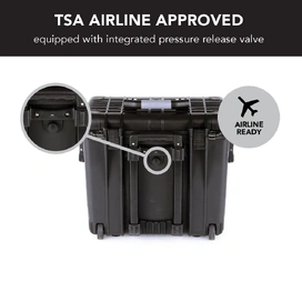 Trolley Hard Case for Lightings, Audio Devices, DJ and Sensitive Equipment