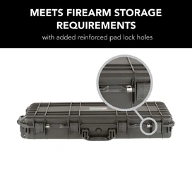 HD Series Rifle Hard Gun Case M - Black