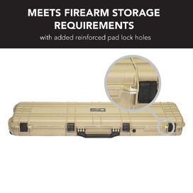 HD Series Rifle Hard Gun Case L - Desert Tan