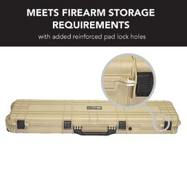 HD Series Rifle Hard Gun Case XL - Desert Tan