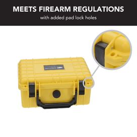 Hi Vis Yellow 3510 HD Series Utility Hard Case for Camera, Ammunition and Sensitive Equipment
