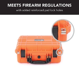 HD Series Utility Camera & Drone Hard Case - Hi Vis Orange