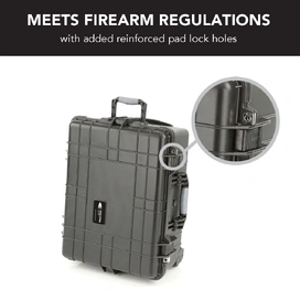 HD Series Trolley Camera & Drone Hard Case 5520 - Black