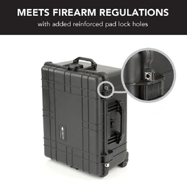 HD Series Trolley Camera & Drone Hard Case - Black