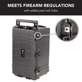 5545 Camera & Drone Hard Trolley Case - Black