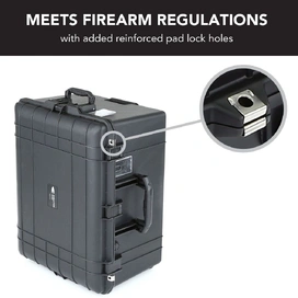 5640 Lite Series Trolley Hard Case in Black