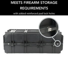 HD Series 7550 Cargo Case with Foam - Black