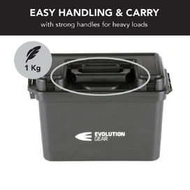 Large Ammunition Case Weatherproof Ammo Box / Dry Box in Black
