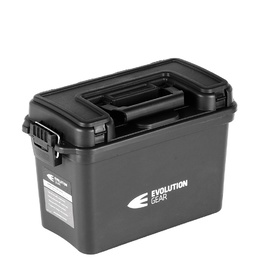 4 x Large Ammunition Case Weatherproof Ammo Box / Dry Box in Black