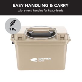 Large Ammunition Case Weatherproof Ammo Box / Dry Box in Desert Tan