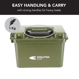4 x Large Ammunition Case Weatherproof Ammo Box / Dry Box in Olive Drab