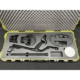 2510 Hard Case and Teknetics Mine Detector Kit Laser Cut Foam Insert