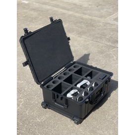 Meta Quest 3/3s VR Headsets Custom Foam Insert and Charging Station in 5530 Hard Case