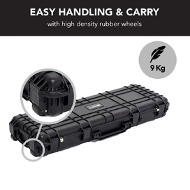 HD Series Rifle Hard Gun Case L - Black