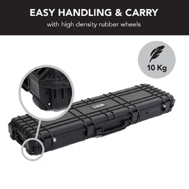 HD Series Rifle Hard Gun Case XL - Black