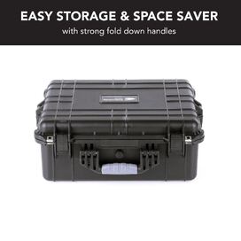 HD Series 3560 Utility Hard Case With Padded Dividers for Cameras & Drones - Black